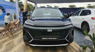 SUV hybrid Geely EX5 EM-i ghi dấu ấn với 3 kỷ lục ngay khi trình làng Việt Nam